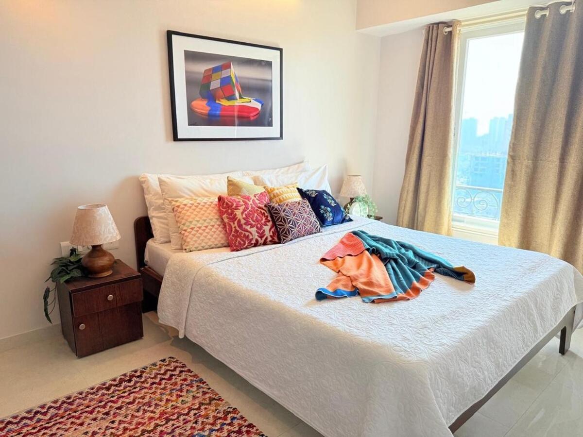 5 Star Luxury Pool, Gym Near Airport Bkc Apartament Bombaj